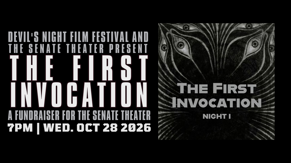 Devil's Night Film Festival and Senate Theater present The First
